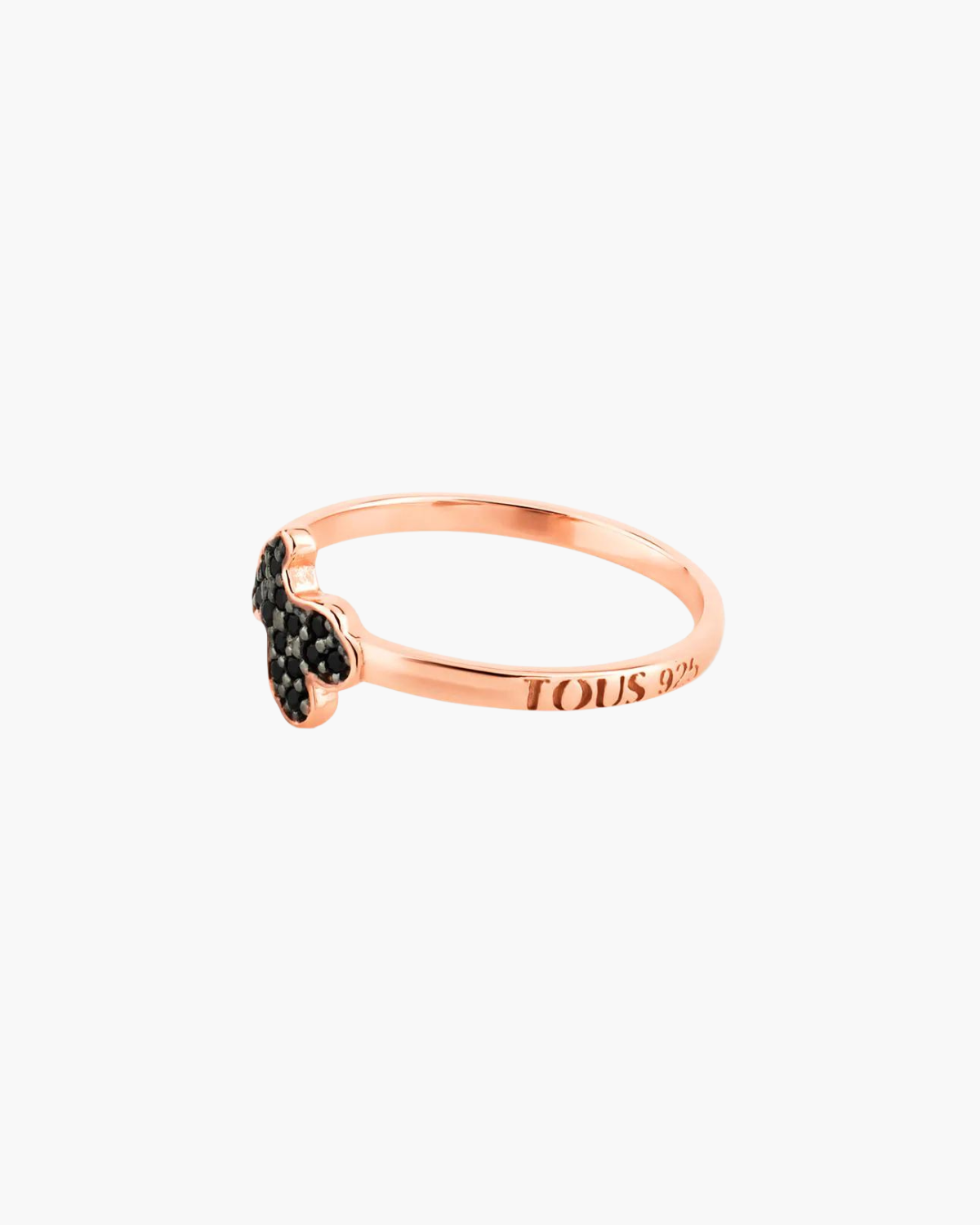 Rose Vermeil Silver TOUS Motif Ring with Spinels Bear motif – Gallery od